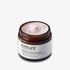 evolve organic beauty intense hydrating mask in open amber glass jar showing pink texture on off white background