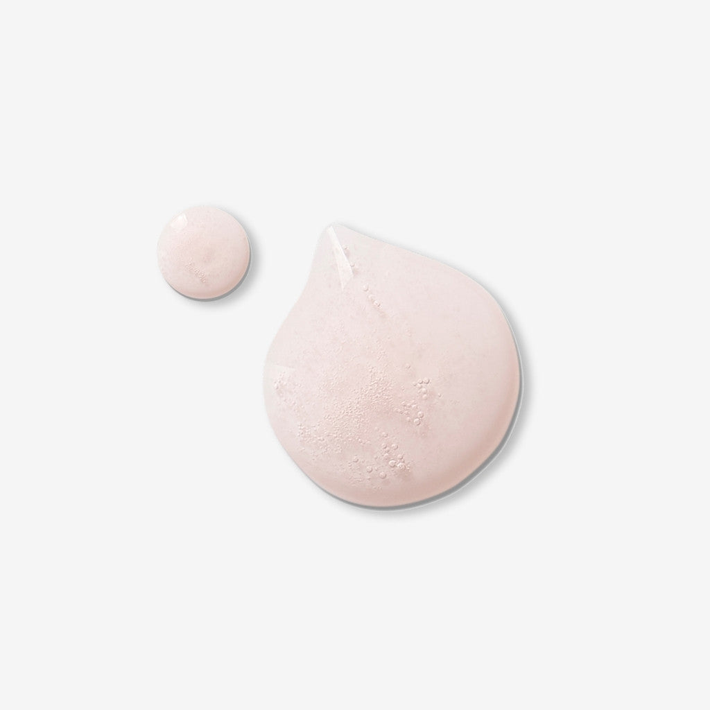 pale pink oil like swatch showing texture of kalahari dream cleansing oil