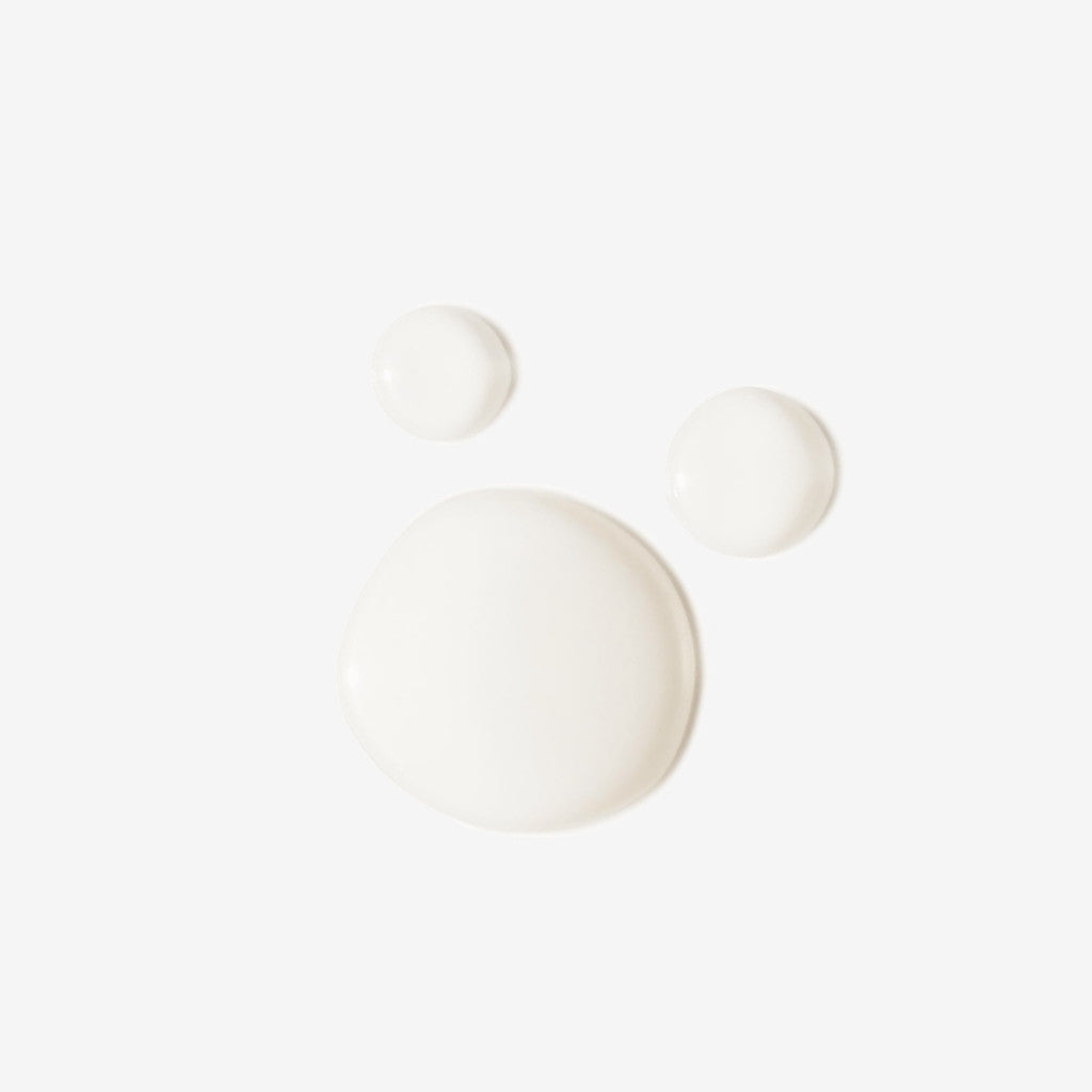 Clear water like swatch showing texture of liquid radiance glycolic toner