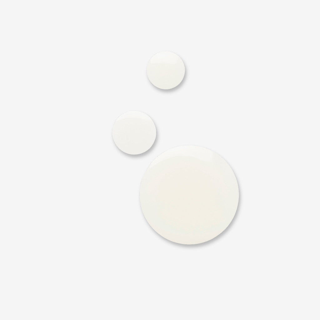 Swatch of three droplets of Nourishing Hair Elixir