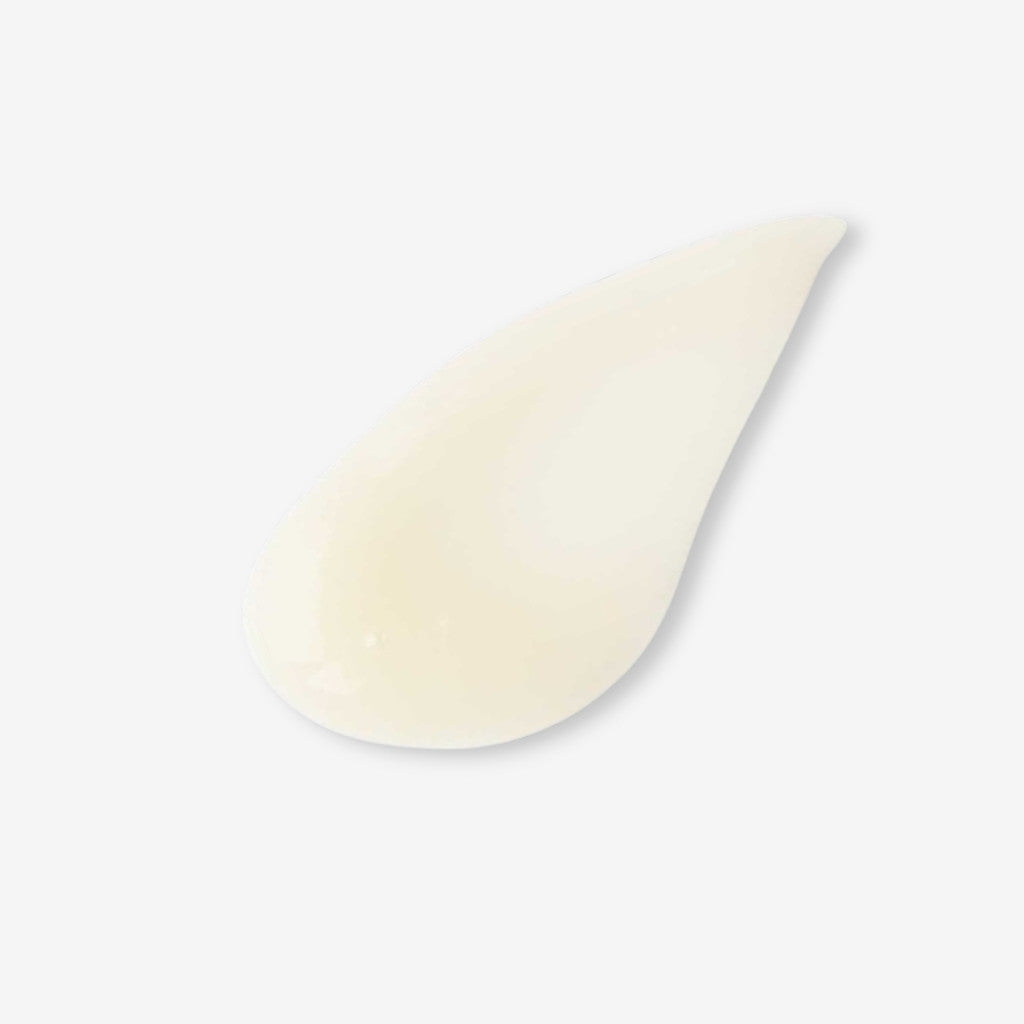 Clear cream like swatch showing texture of salicylic rescue serum