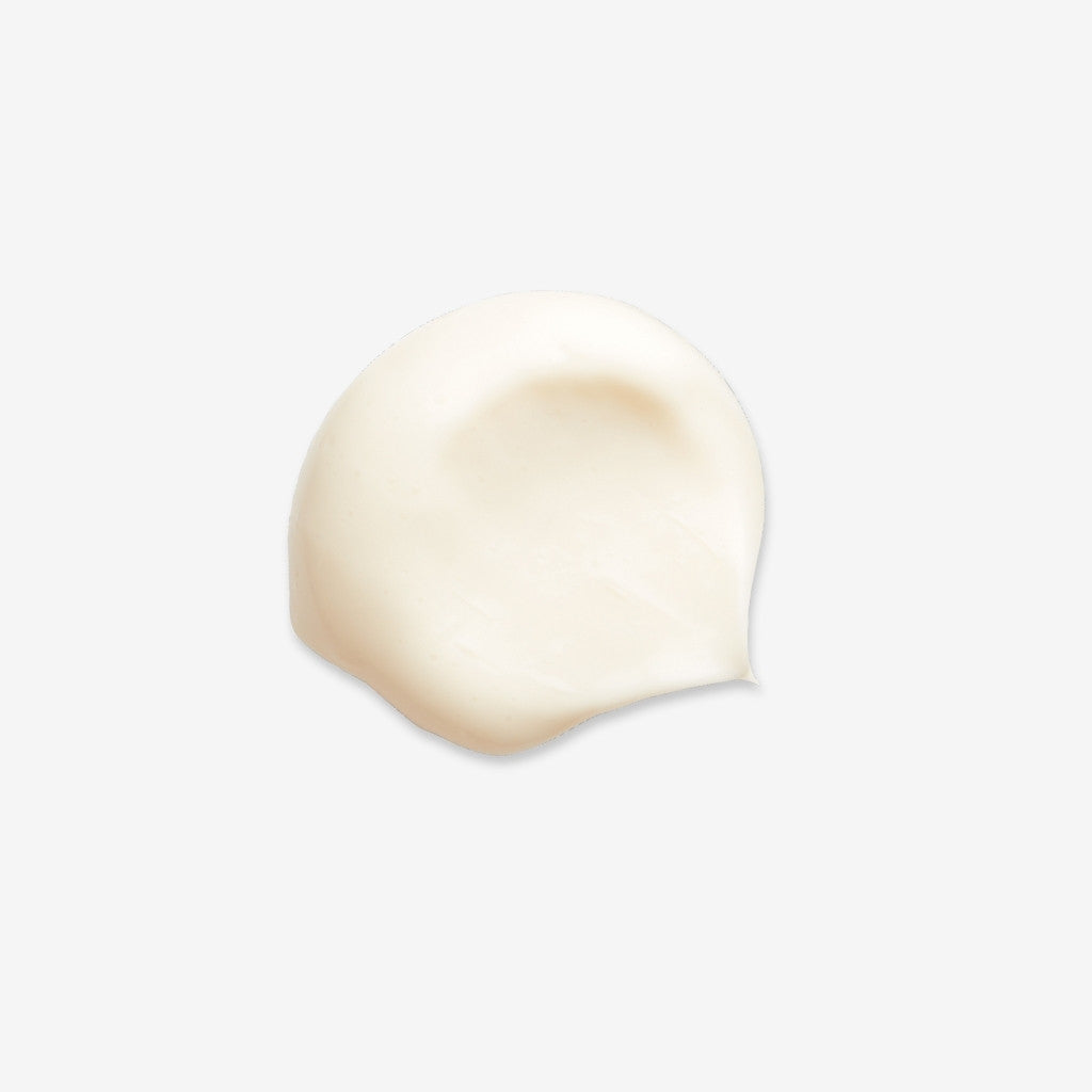 Swatch of True Balance Gel Cream on an off white background and shadow behind