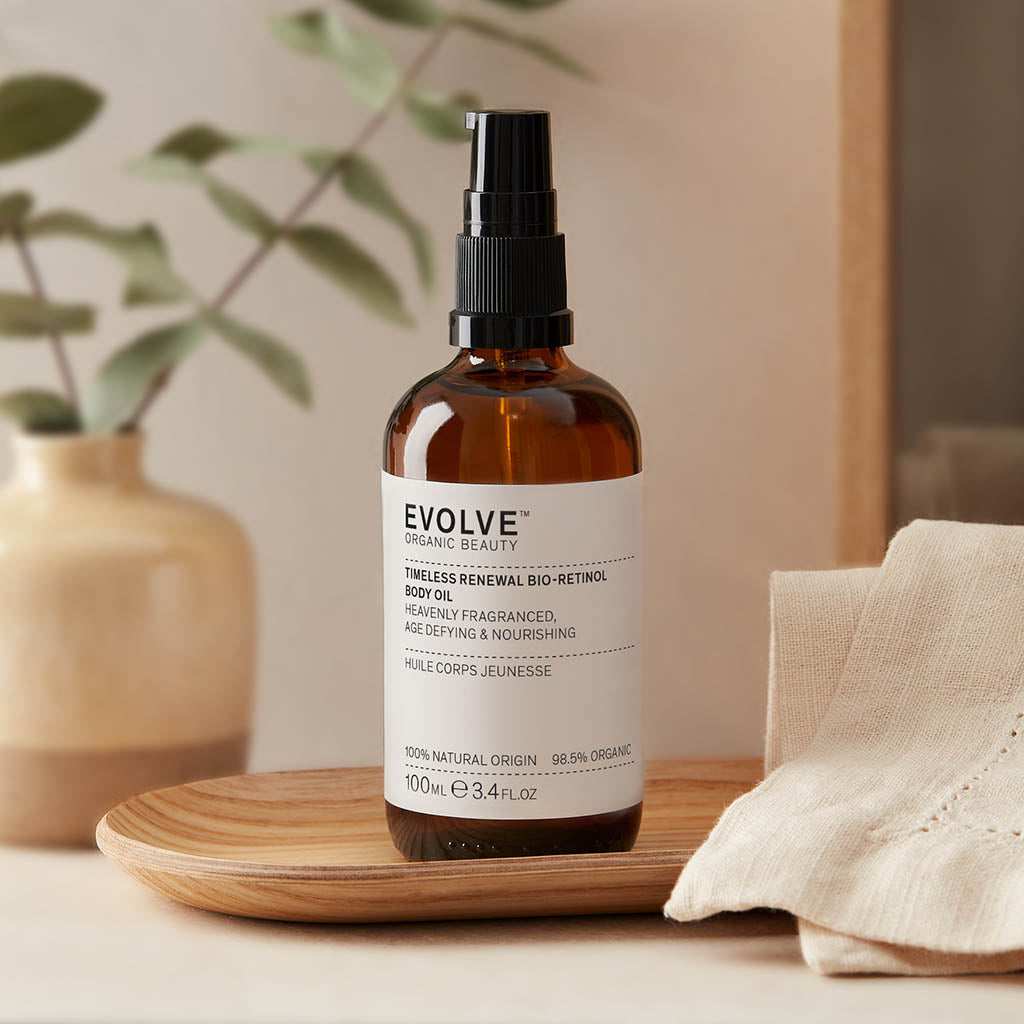 Evolve Organic Beauty Body Oil Timeless Renewal Bio-Retinol Body Oil