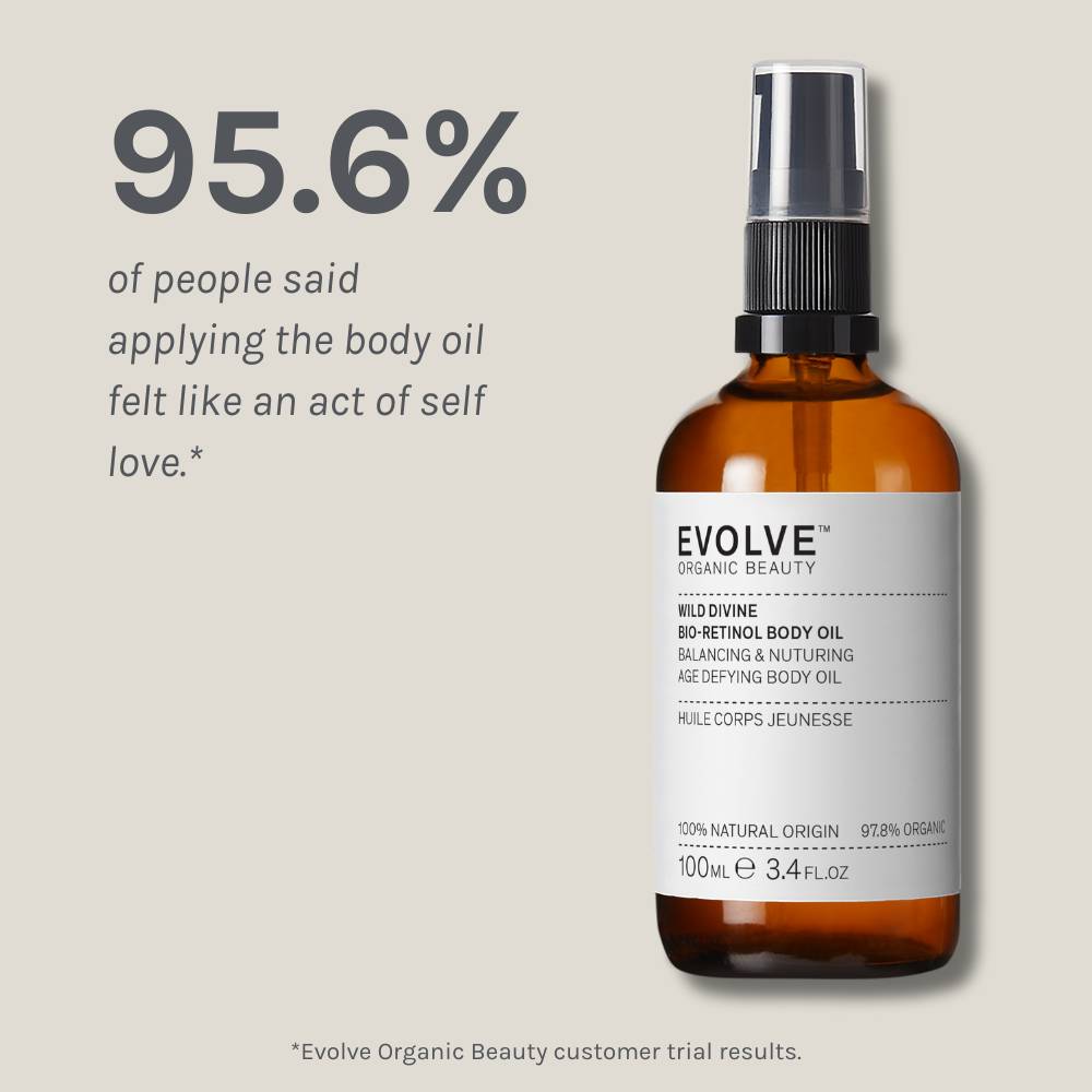 Evolve Organic Beauty Body Oil Wild Divine Bio-Retinol Body Oil