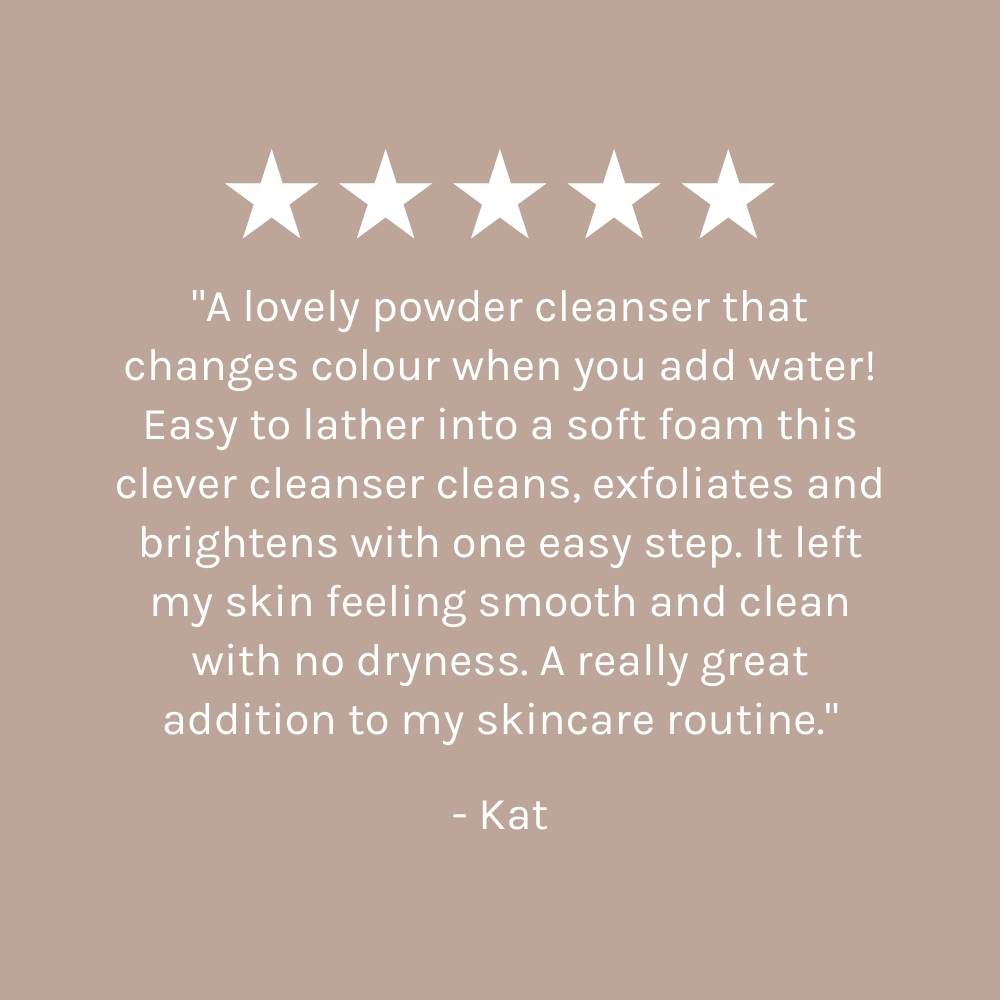 Evolve Organic Beauty Cleanser Enzyme + Vitamin C Cleanser Powder