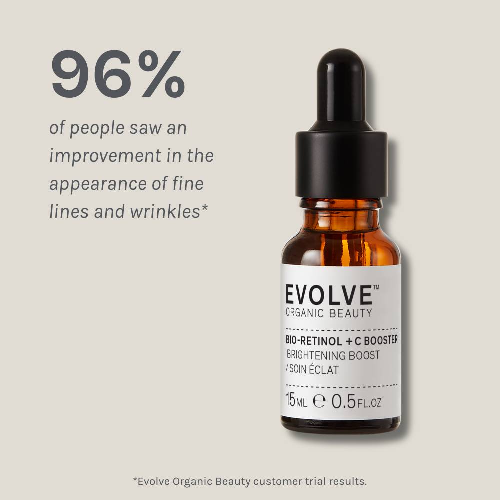 Evolve Organic Beauty Face Serum Bio-Retinol + C Skin Booster