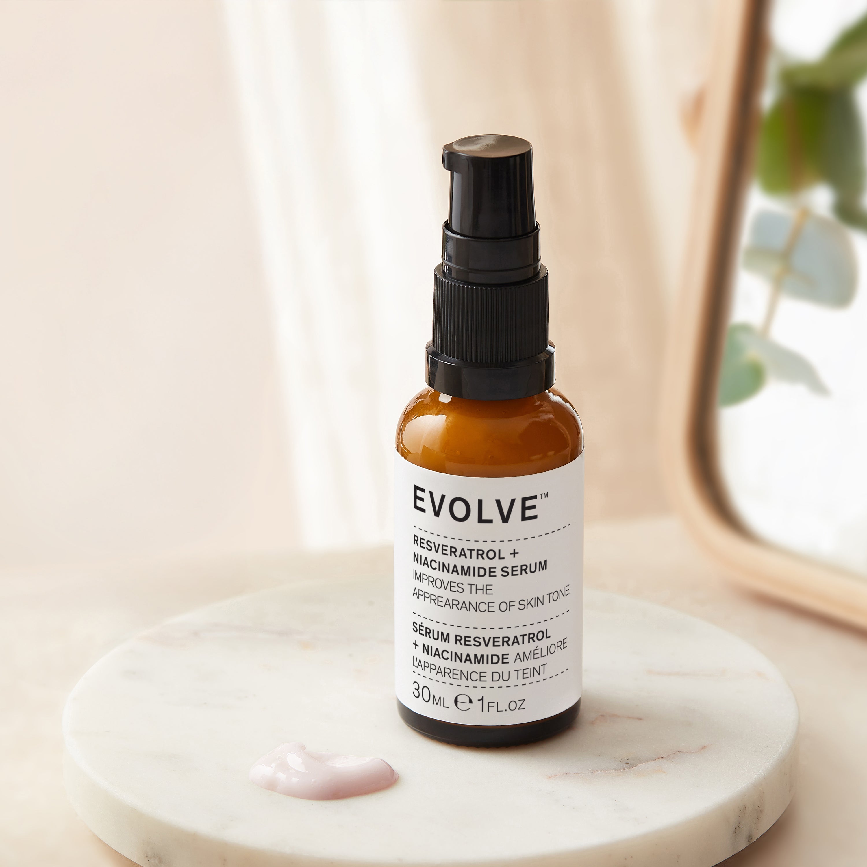 Evolve Organic Beauty Face Serum Resveratrol + Niacinamide Serum - USA