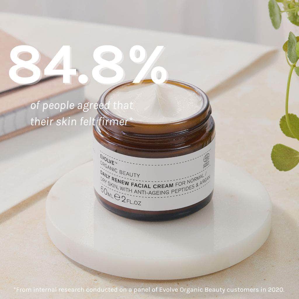 Evolve Organic Beauty free_gift Daily Renew Natural Face Cream 30ml