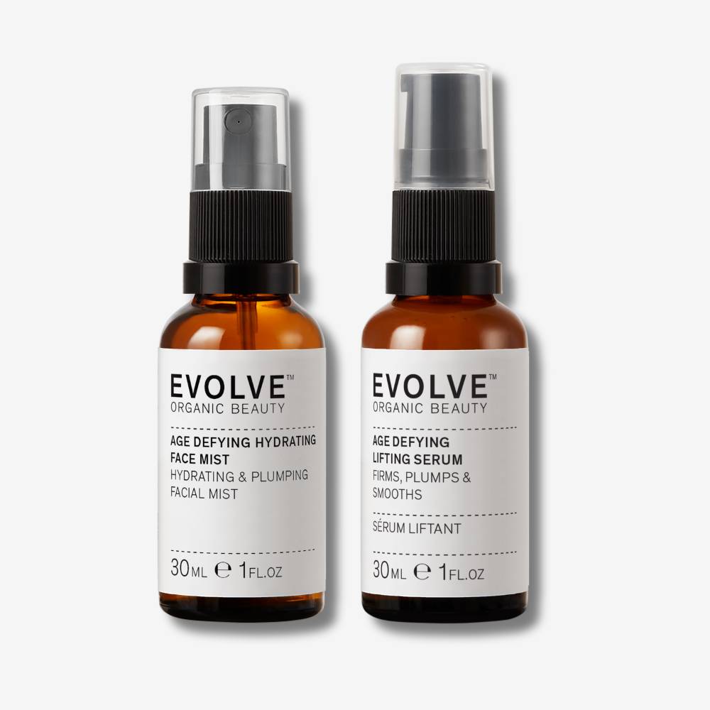 Evolve Organic Beauty Gift Set / Bundle Age Defying Lifting Duo