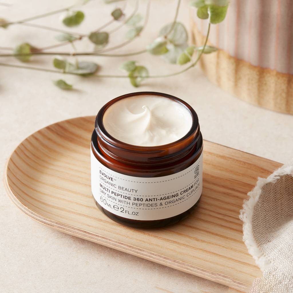 Evolve Organic Beauty Moisturiser Age Defying Multi Peptide Cream