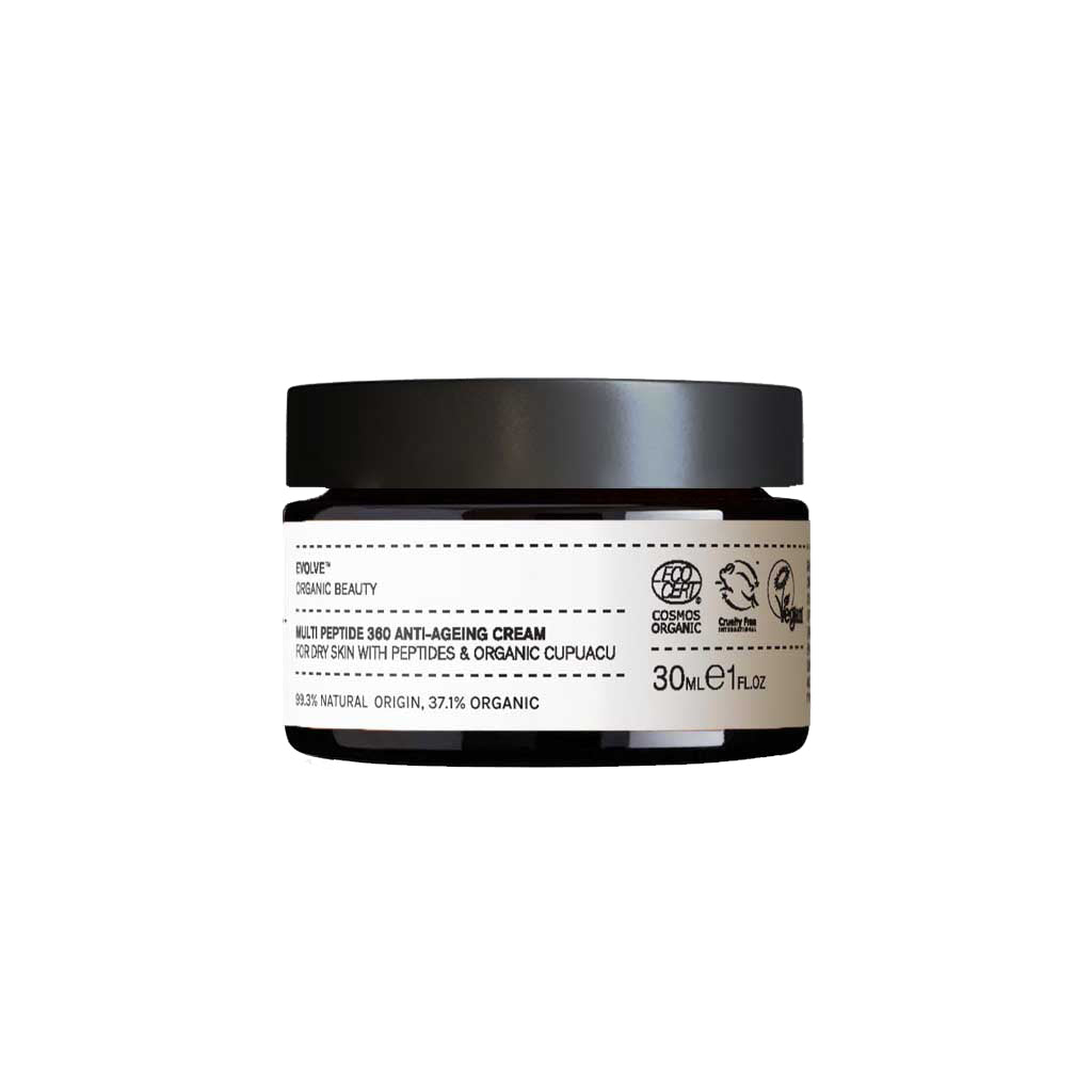 Evolve Organic Beauty Outlet Multi Peptide 360 Anti-Ageing Cream - Travel Size - Outlet