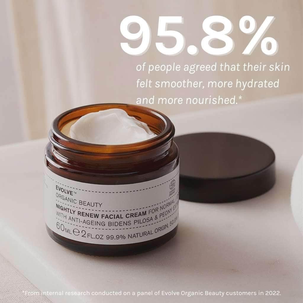 Evolve Organic Beauty Outlet Nightly Renew Facial Cream - Travel Size - Outlet
