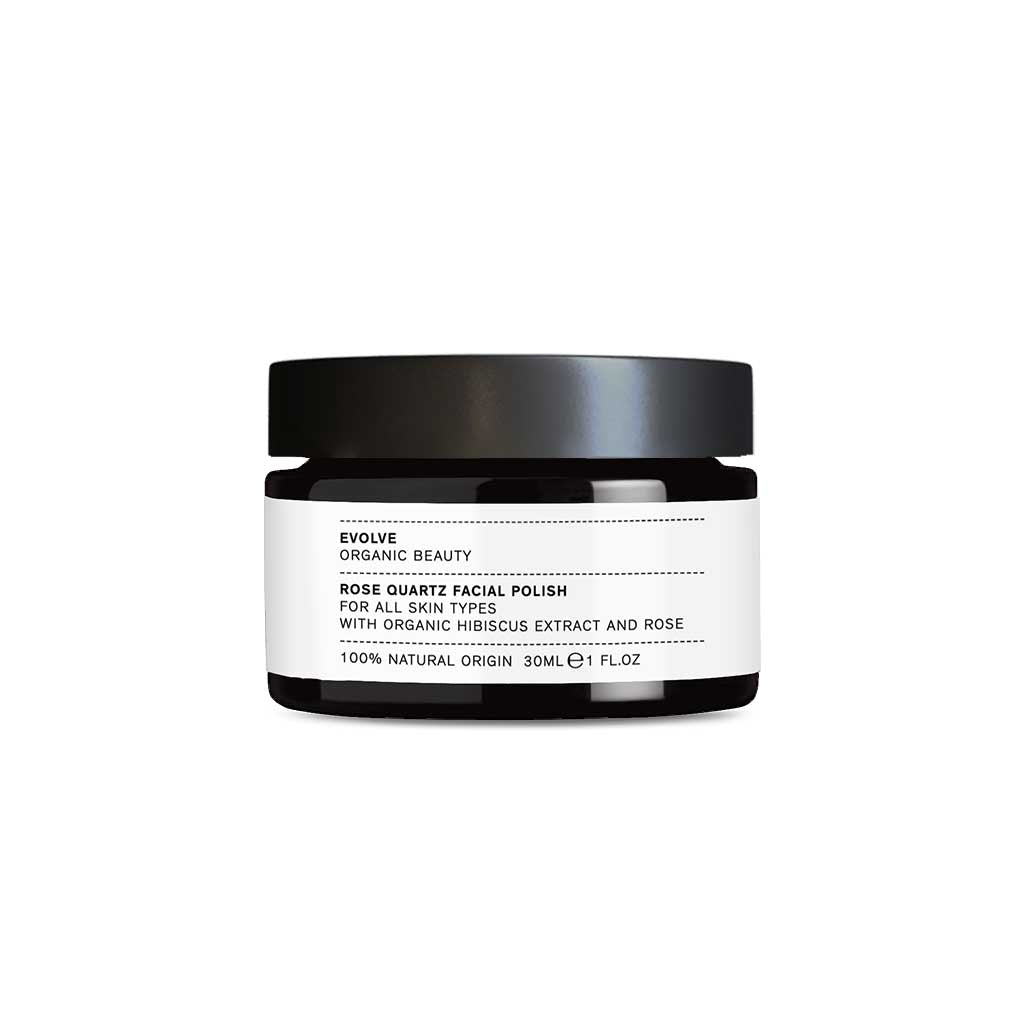 Evolve Organic Beauty Outlet Rose Quartz Facial Polish - Travel Size - Outlet