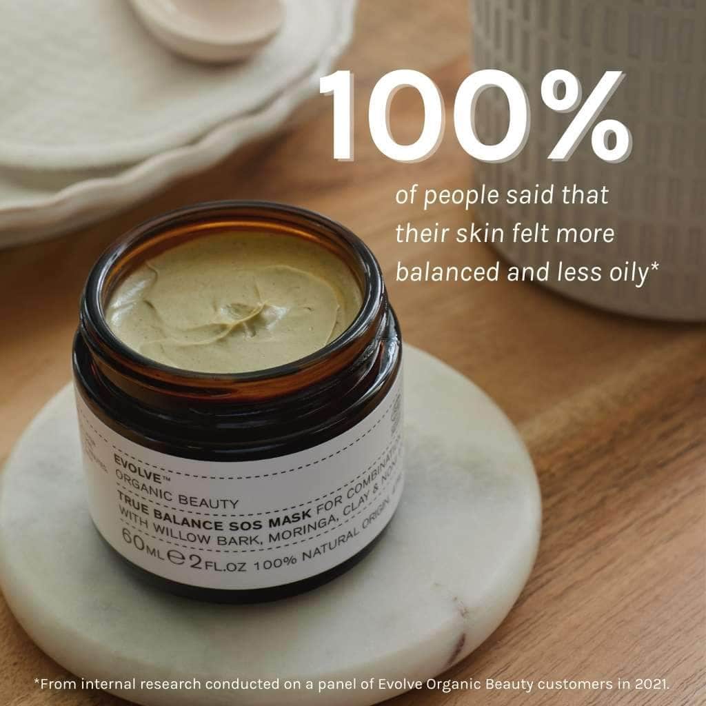 Evolve Organic Beauty Outlet True Balance SOS Mask - Travel Size - Outlet
