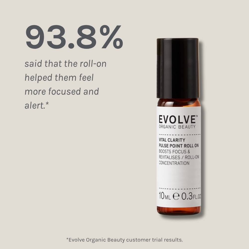 Evolve Organic Beauty Pulse Point Oil Vital Clarity Pulse Point Roll-On