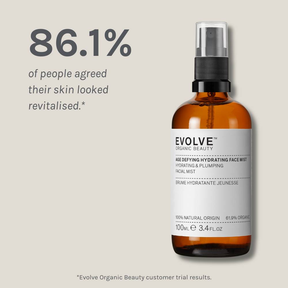 Evolve Organic Beauty Toner Age Defying Hydrating Face Mist