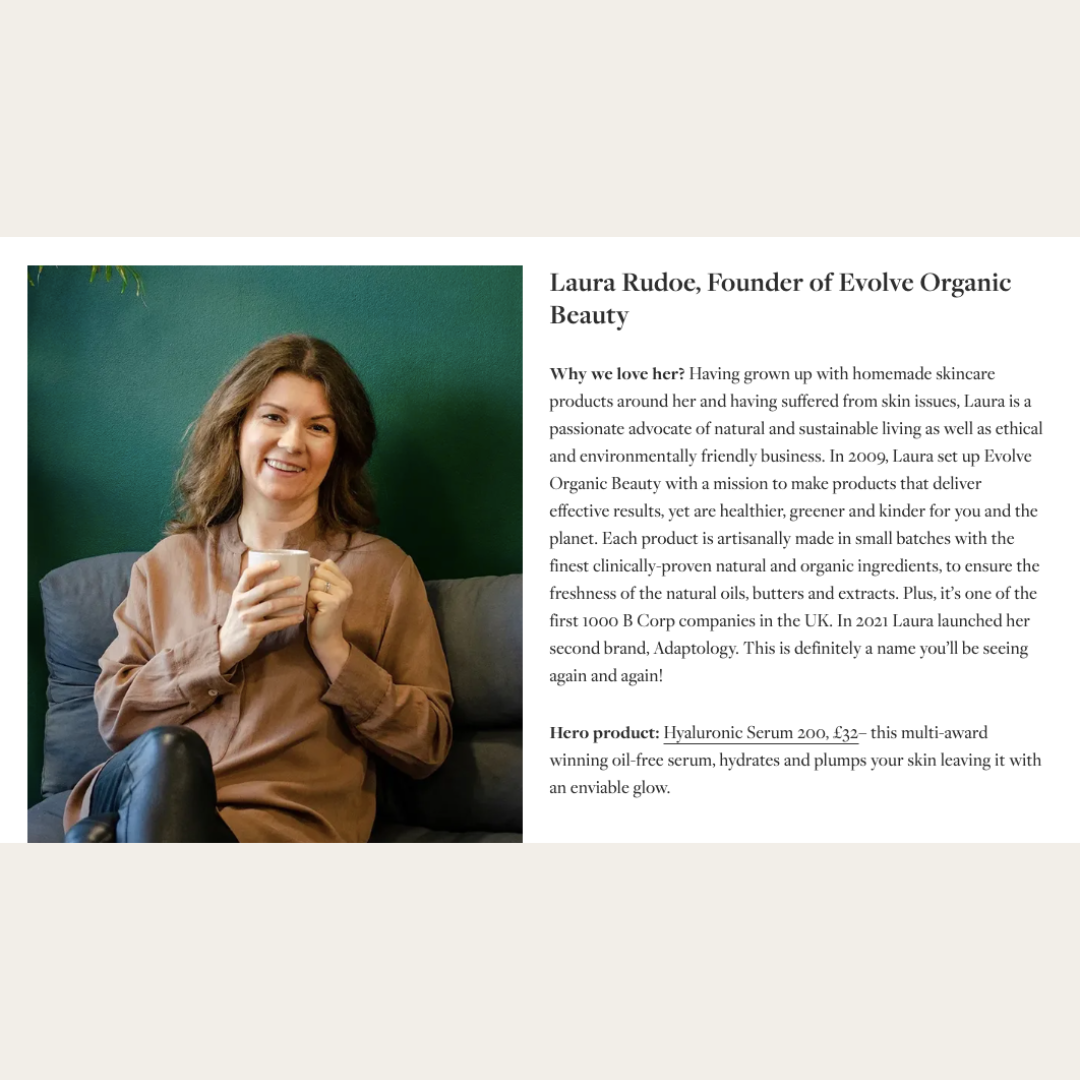 HANDBOOK, MARCH 2023 – Evolve Organic Beauty