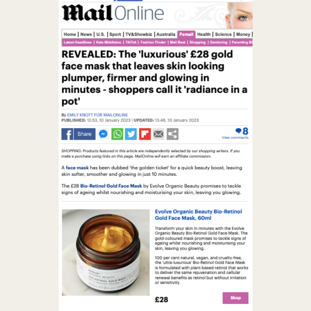 MAIL ONLINE, JANUARY 2023