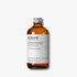 image of daily detox facial wash in brown glass bottle with recyclable metal cap instead of pump lid