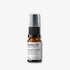 Evolve Organic Beauty Hyaluronic Serum 200 in brown glass bottle with black pump lid on off white background with shadow behind