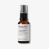 Evolve Organic Beauty Kalahari Dream Cleansing Oil  in brown glass bottle with black pump lid on off white background with shadow behind