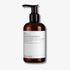 Evolve Organic Beauty Super Berry Bath & Shower Oil in brown bottle with pump lid on off white background with shadow behind