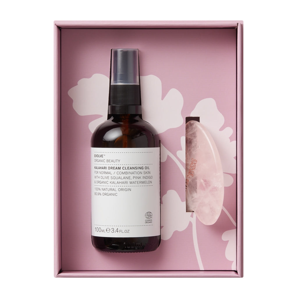 pink dream duo evolve organic skincare christmas gift set