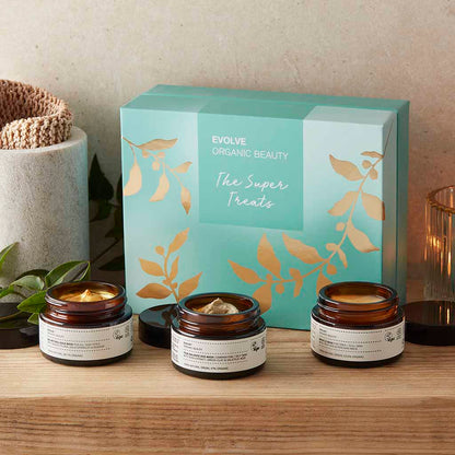 the super treat christmas gift set evolve organic skincare