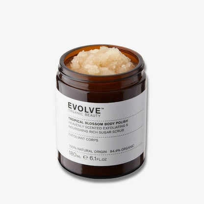 Evolve Organic Beauty Body Exfoliator Tropical Blossom Body Polish