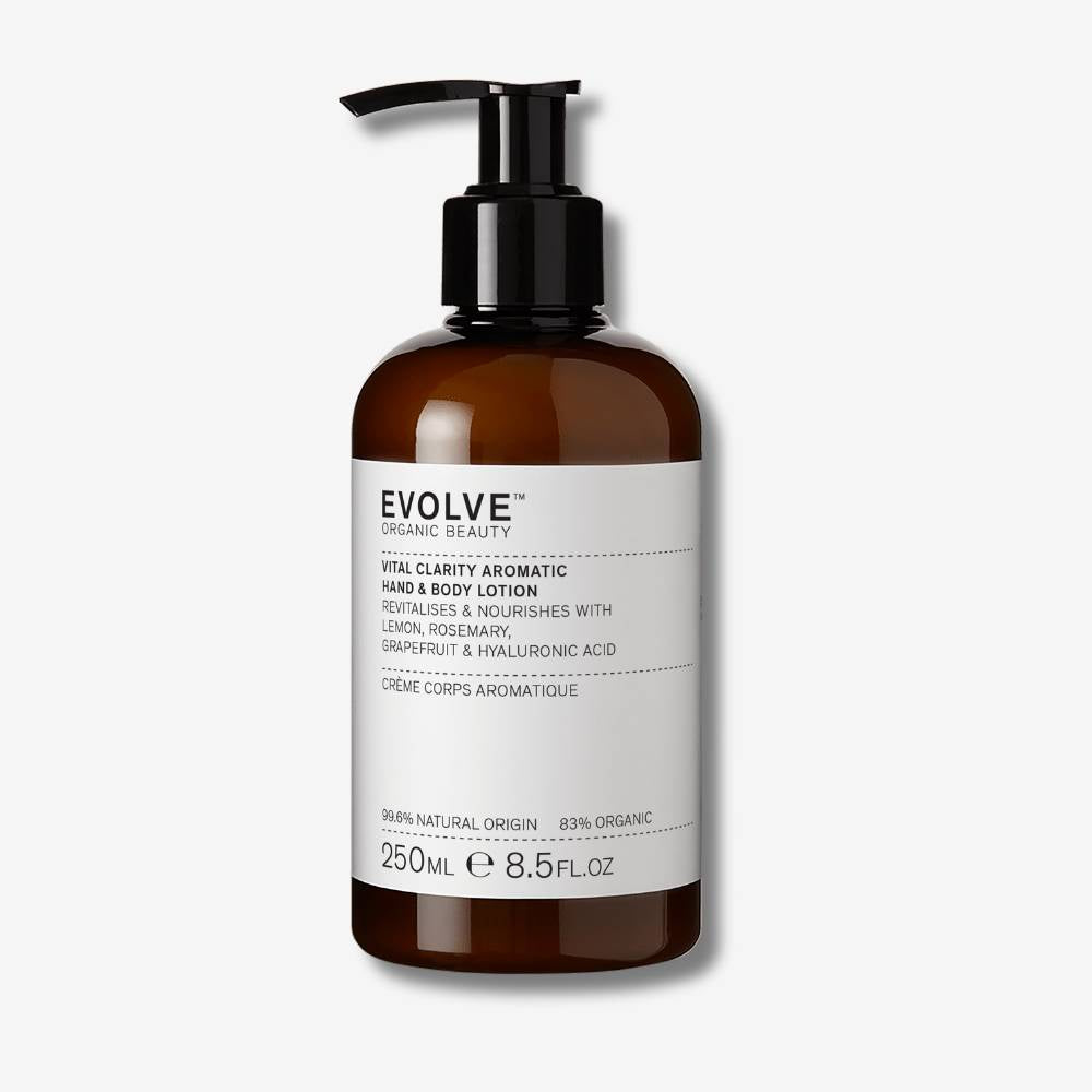 Evolve Organic Beauty Body Moisturiser Vital Clarity Hand & Body Lotion