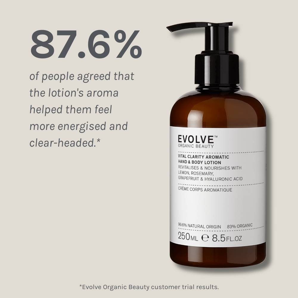 Evolve Organic Beauty Body Moisturiser Vital Clarity Hand &amp; Body Lotion