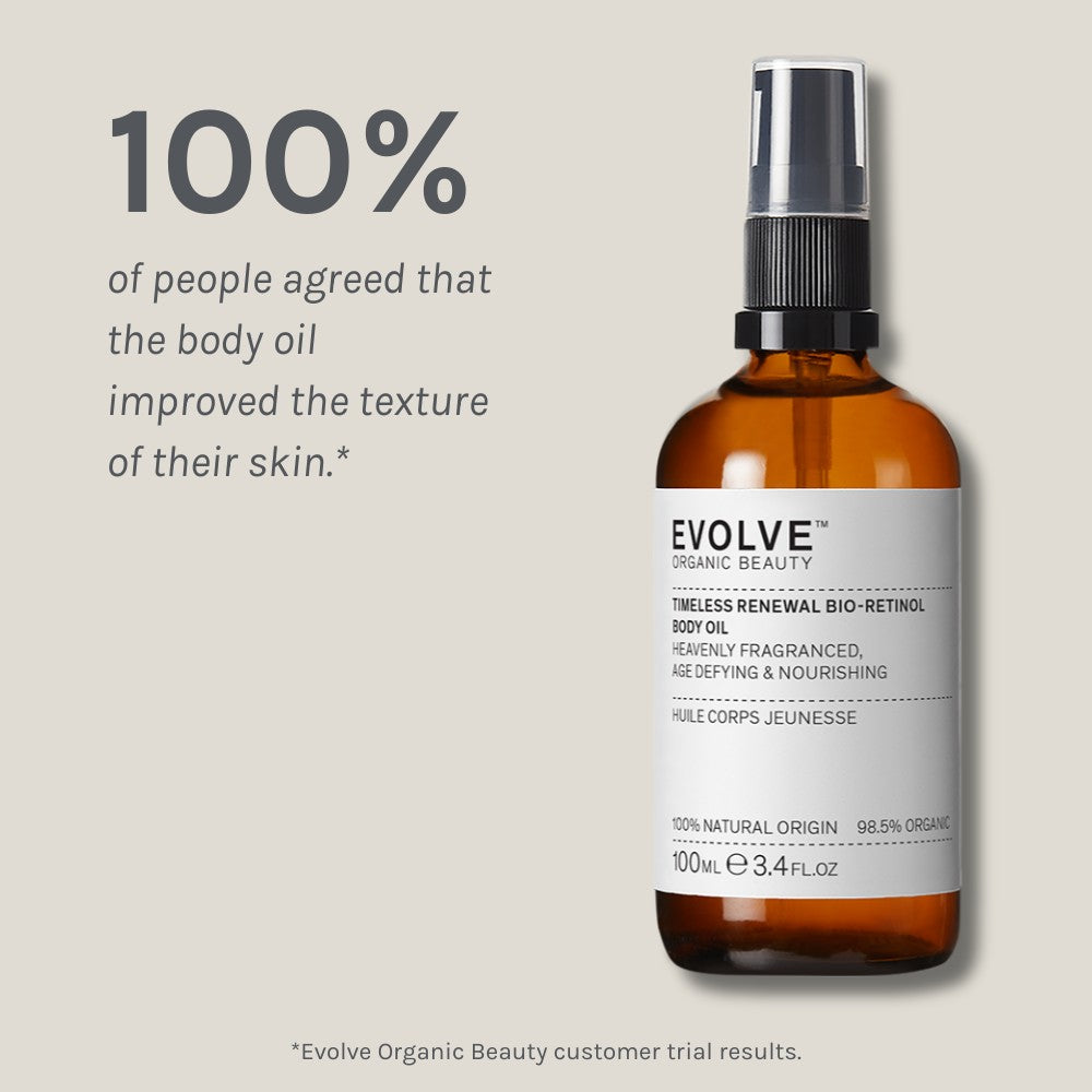 Evolve Organic Beauty Body Oil Timeless Renewal Bio-Retinol Body Oil