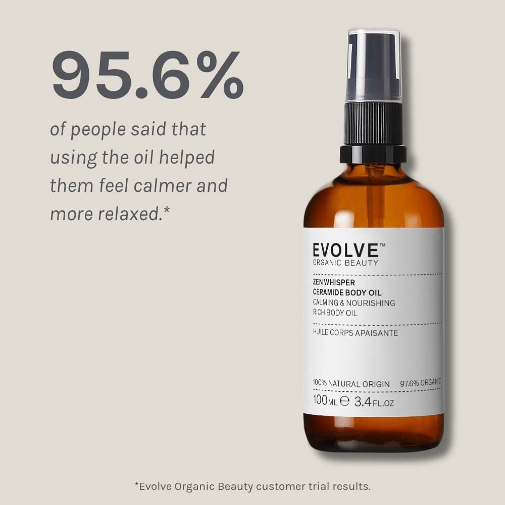 Evolve Organic Beauty Body Oil Zen Whisper Ceramide Body Oil