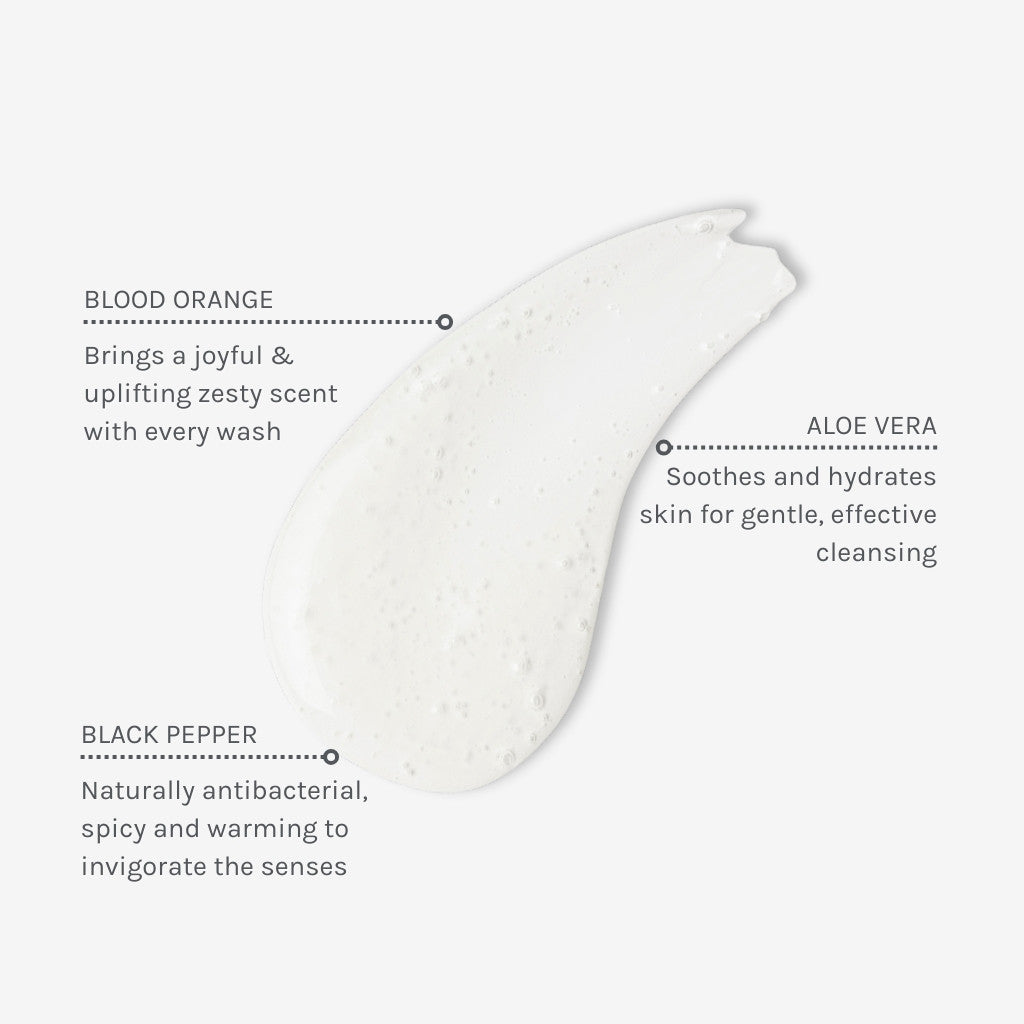 Evolve Organic Beauty Body Wash African Orange Aromatic Hand &amp; Body Wash