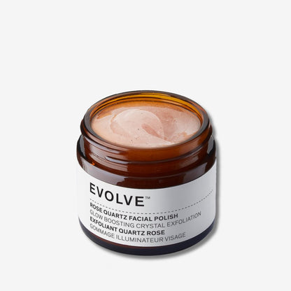 Evolve Organic Beauty Exfoliator Rose Quartz Facial Polish - USA