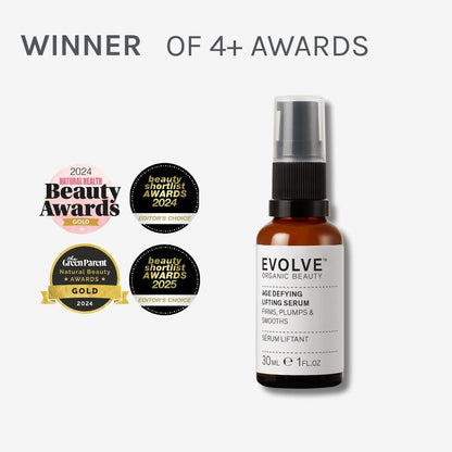 Evolve Organic Beauty Face Serum Age Defying Lifting Serum