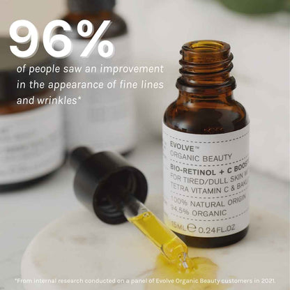 Evolve Organic Beauty Face Serum Bio-Retinol + C Skin Booster - Outlet