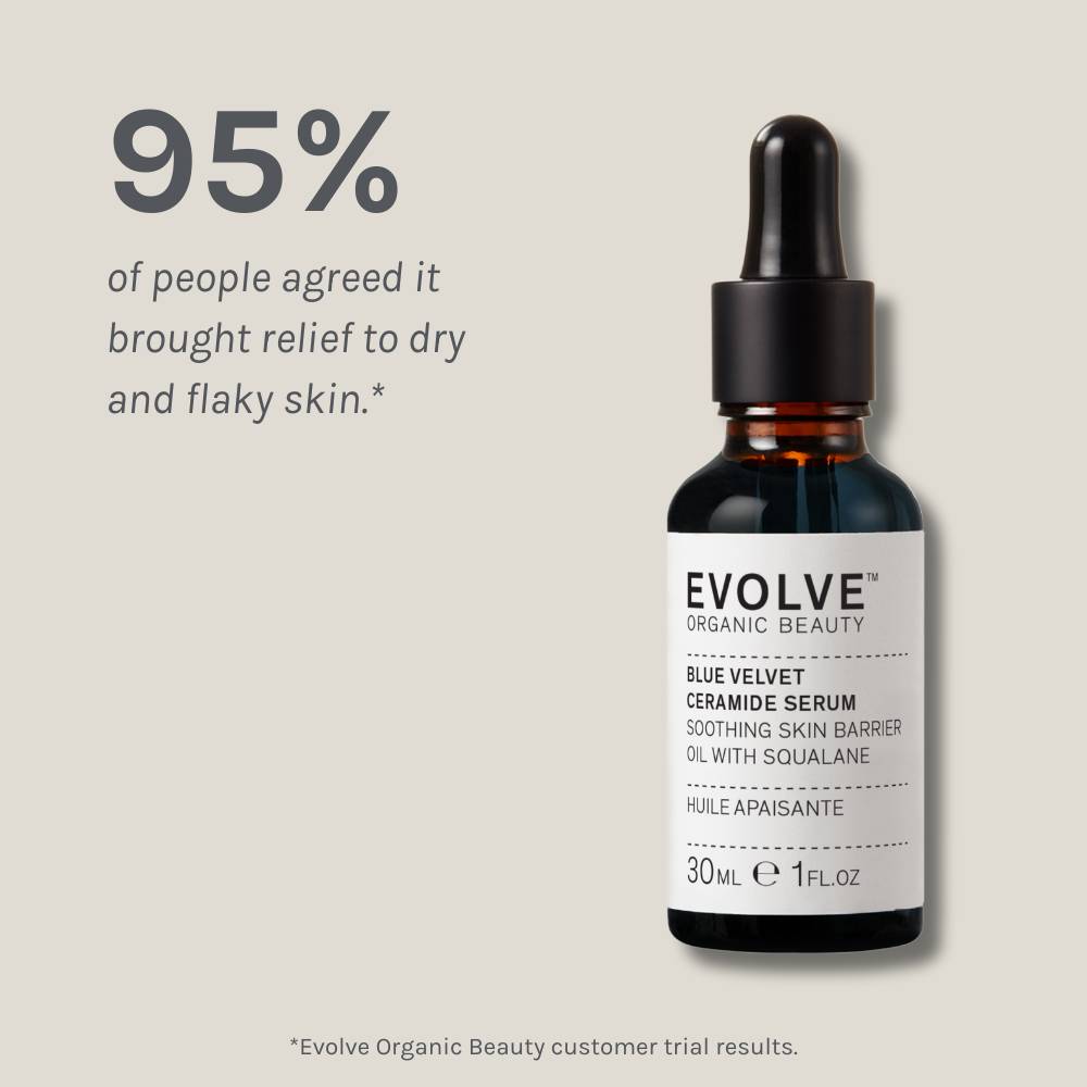 Evolve Organic Beauty Face Serum Blue Velvet Ceramide Serum