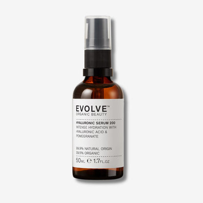 Evolve Organic Beauty Face Serum Hyaluronic Serum 200 - Supersize