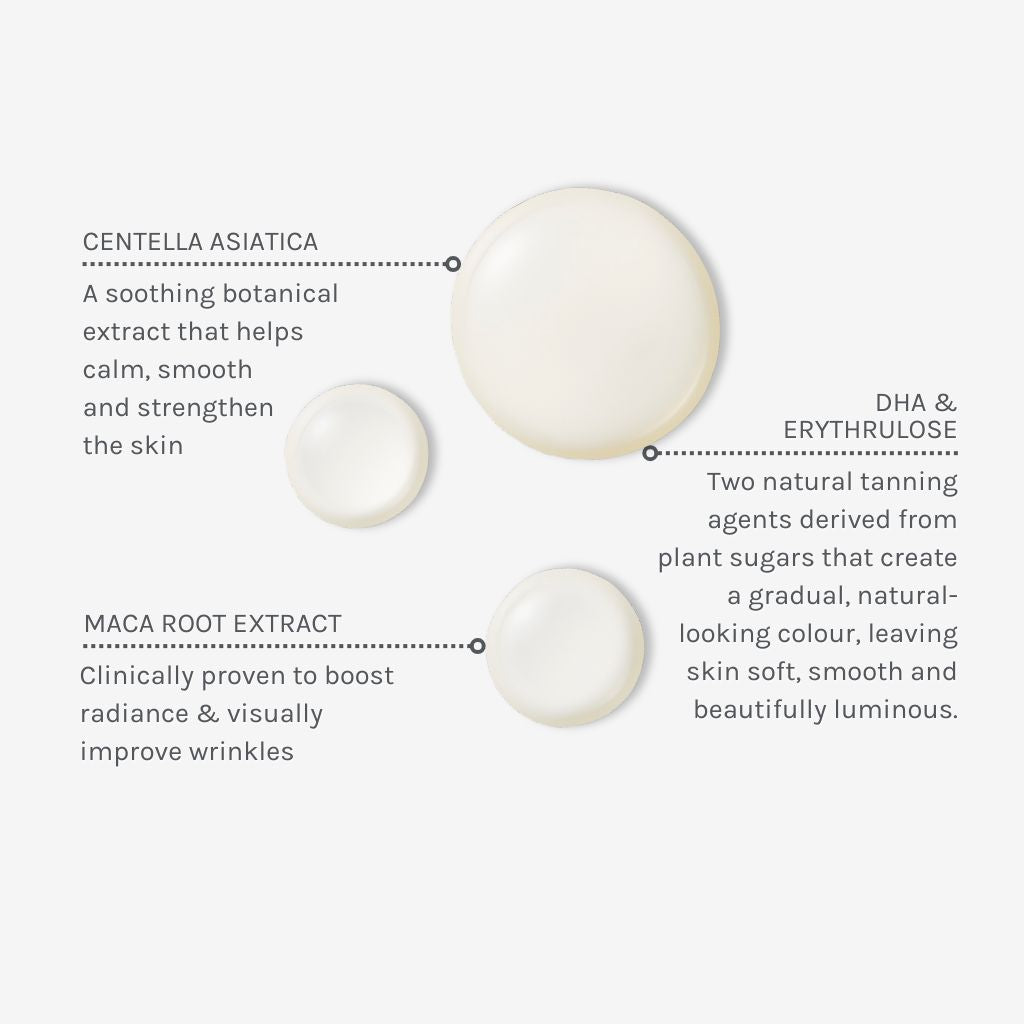 Evolve Organic Beauty Face Serum Sunless Glow Self Tanning Drops