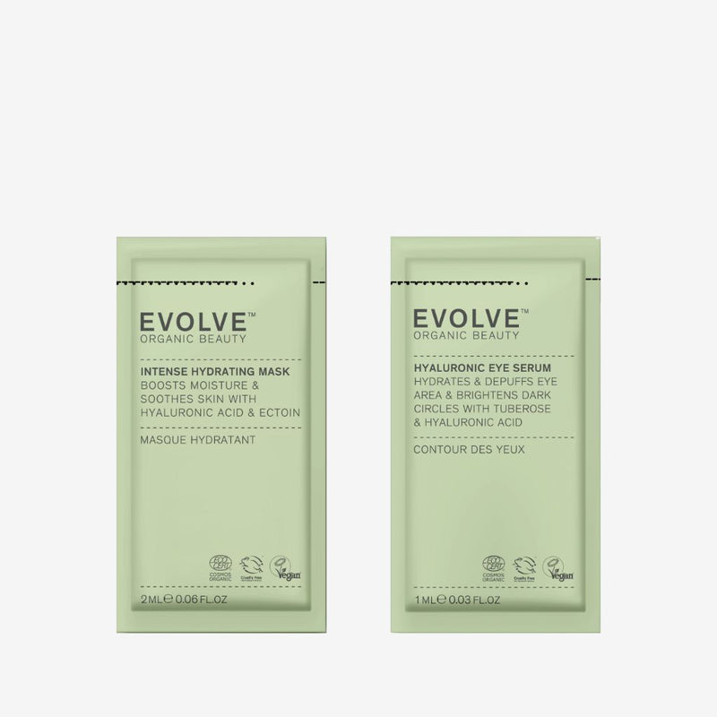 Evolve Organic Beauty Gift Set / Bundle Dry & Dehydrated 30-Days Trial Kit
