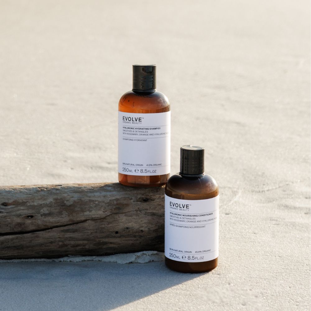 Evolve Organic Beauty Gift Set / Bundle Hyaluronic Hydration Hair Duo