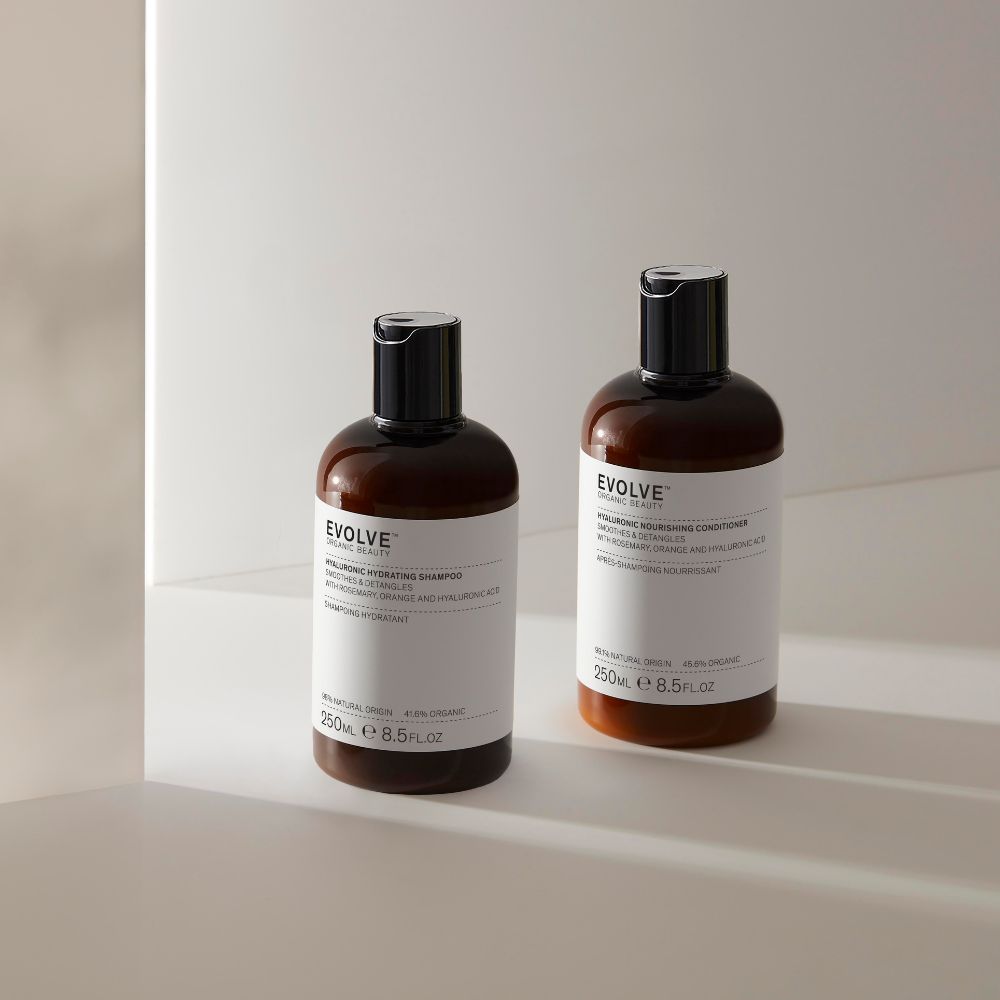 Evolve Organic Beauty Gift Set / Bundle Hyaluronic Hydration Hair Duo