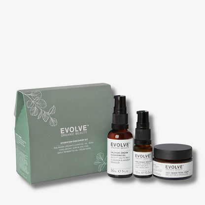 Evolve Organic Beauty Gift Set / Bundle Hydration Discovery Set