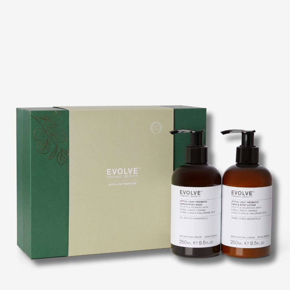 Evolve Organic Beauty Gift Set / Bundle Joyful Light Body Duo