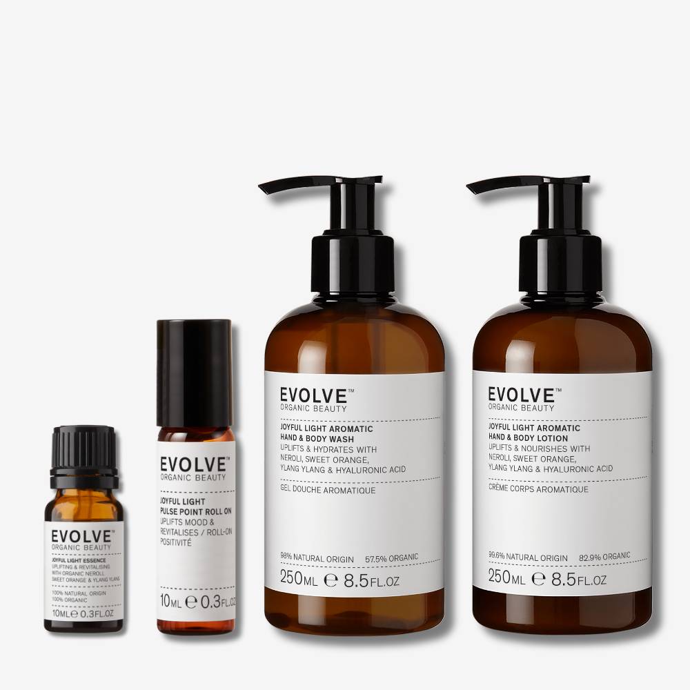 Evolve Organic Beauty Gift Set / Bundle Joyful Light Energy Ritual