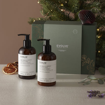 Evolve Organic Beauty Gift Set / Bundle Pure Tranquility Body Duo