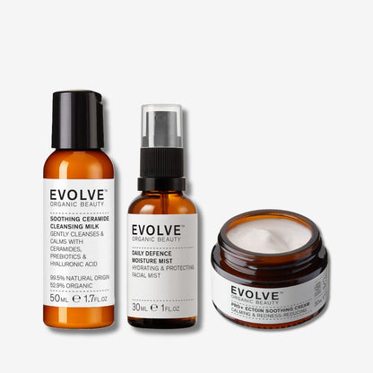 Evolve Organic Beauty Gift Set / Bundle Sensitive &amp; Barrier Repair 30-Day Trial Kit