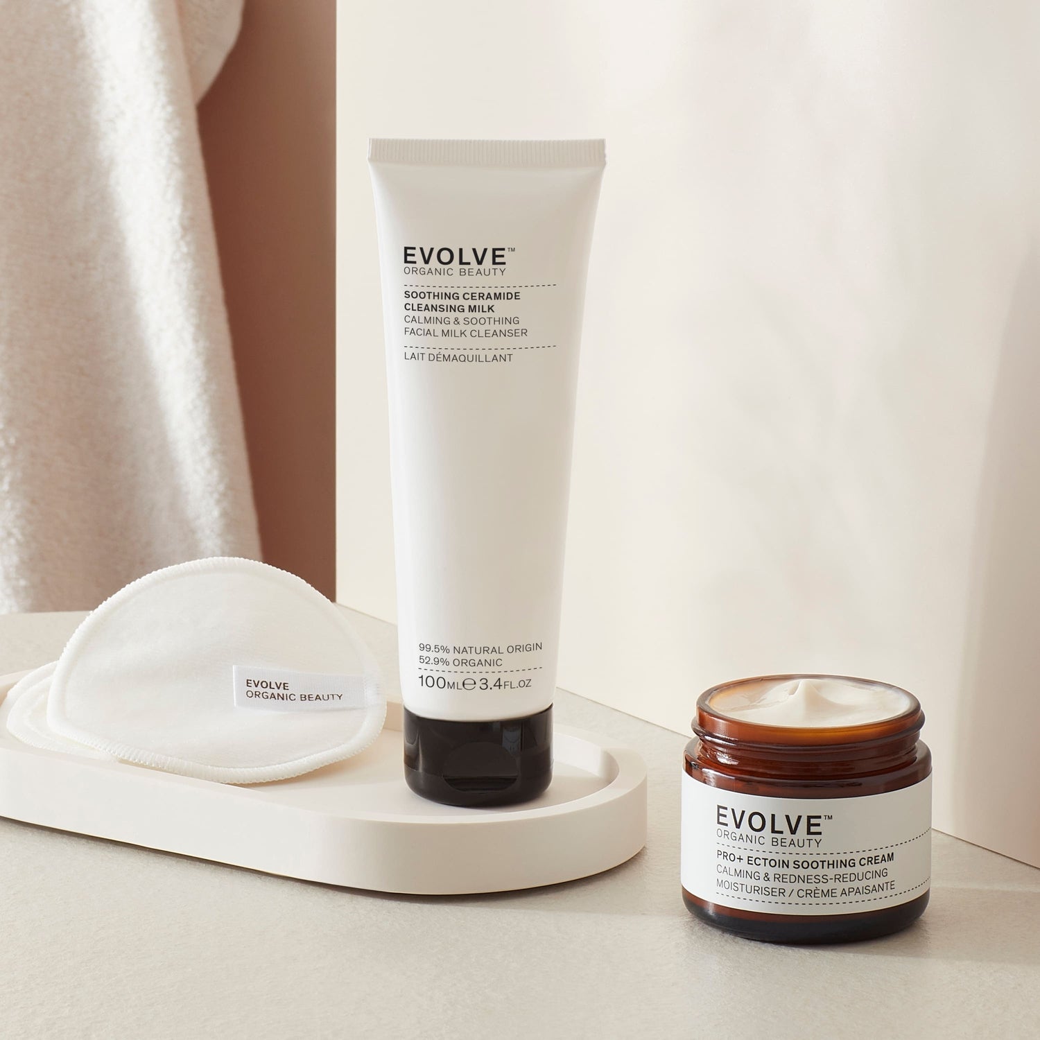 Evolve Organic Beauty Gift Set / Bundle Sensitive Skin Rescue Duo