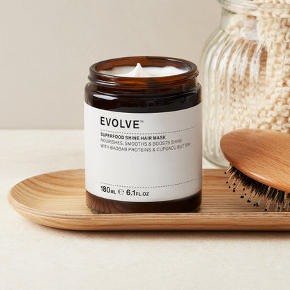 Evolve Organic Beauty Hair Mask Superfood Shine Hair Mask - USA
